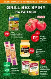 Gazetka promocyjna Żabka - Gazetka - ważna od 03.05 do 03.05.2022 - strona 6 - produkty: Majonez, Sos, Ser, Kukurydza konserwowa, Winiary, Sałat, Bagietka, Bagietka czosnkowa, Pudliszki, Grill, Groszek, Pomidor malinowy, Kukurydza, Knorr