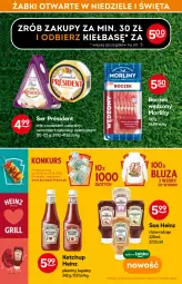 Gazetka promocyjna Żabka - Gazetka - ważna od 03.05 do 03.05.2022 - strona 7 - produkty: Ketchup, Sos, Ser, Koc, Brie, Président, Pieprz, Camembert, Morliny, Boczek, Heinz