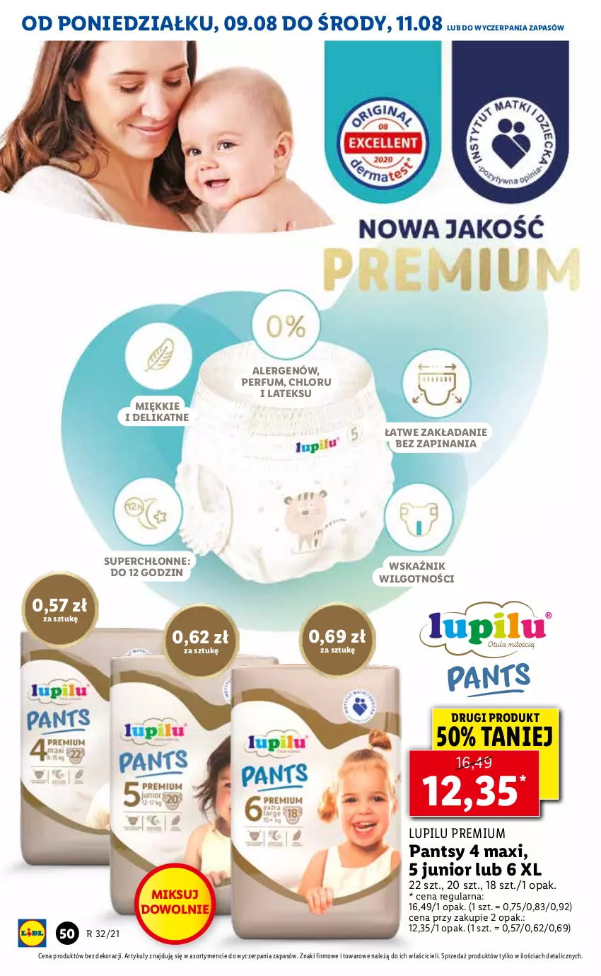 Gazetka promocyjna Lidl - GAZETKA - ważna 09.08 do 11.08.2021 - strona 50 - produkty: LG, Perfum