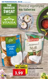 Gazetka promocyjna Lidl - GAZETKA - Gazetka - ważna od 11.08 do 11.08.2021 - strona 28 - produkty: Talerz, Mleczko, Kokos
