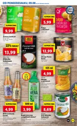 Gazetka promocyjna Lidl - GAZETKA - Gazetka - ważna od 11.08 do 11.08.2021 - strona 43 - produkty: Por, Pur, Gin, Kawa, Mleczko, Wino, Mango, Napój, Kokos