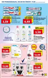Gazetka promocyjna Lidl - GAZETKA - Gazetka - ważna od 11.08 do 11.08.2021 - strona 53 - produkty: Makijaż, Mydło w płynie, Rexona, Aquafresh, Dezodorant, Pasta do zębów, Dove, Szampon, Dzieci, Odżywka, Mydło, Szczoteczka