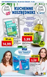 Gazetka promocyjna Lidl - GAZETKA - Gazetka - ważna od 11.08 do 11.08.2021 - strona 55 - produkty: Pur, Tablet, Podpaski, Bazyl, Mydło, Zmywarki, Bazylia, Tabletki do zmywarki