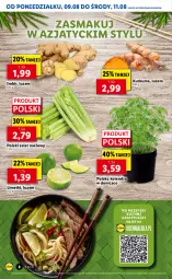 Gazetka promocyjna Lidl - GAZETKA - Gazetka - ważna od 11.08 do 11.08.2021 - strona 8 - produkty: Kurkuma, Kolendra, Seler naciowy, Imbir