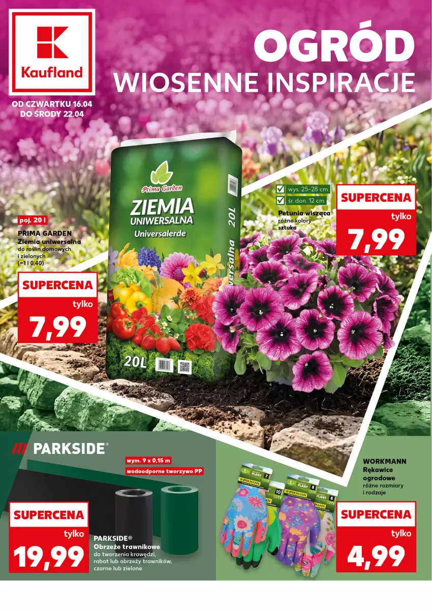 Gazetka promocyjna Kaufland - Kaufland - ważna 16.04 do 22.04.2026 - strona 1 - produkty: Parkside, Por
