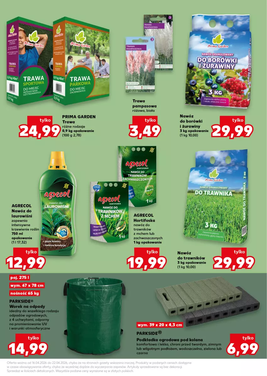 Gazetka promocyjna Kaufland - Kaufland - ważna 16.04 do 22.04.2026 - strona 3 - produkty: Laur, Nawóz, Prima