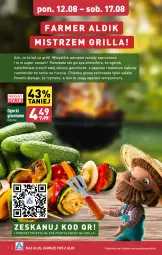 Gazetka promocyjna Aldi - Farmer ALDIK poleca świeże owoce i warzywa - Gazetka - ważna od 17.08 do 17.08.2024 - strona 4 - produkty: Grunt