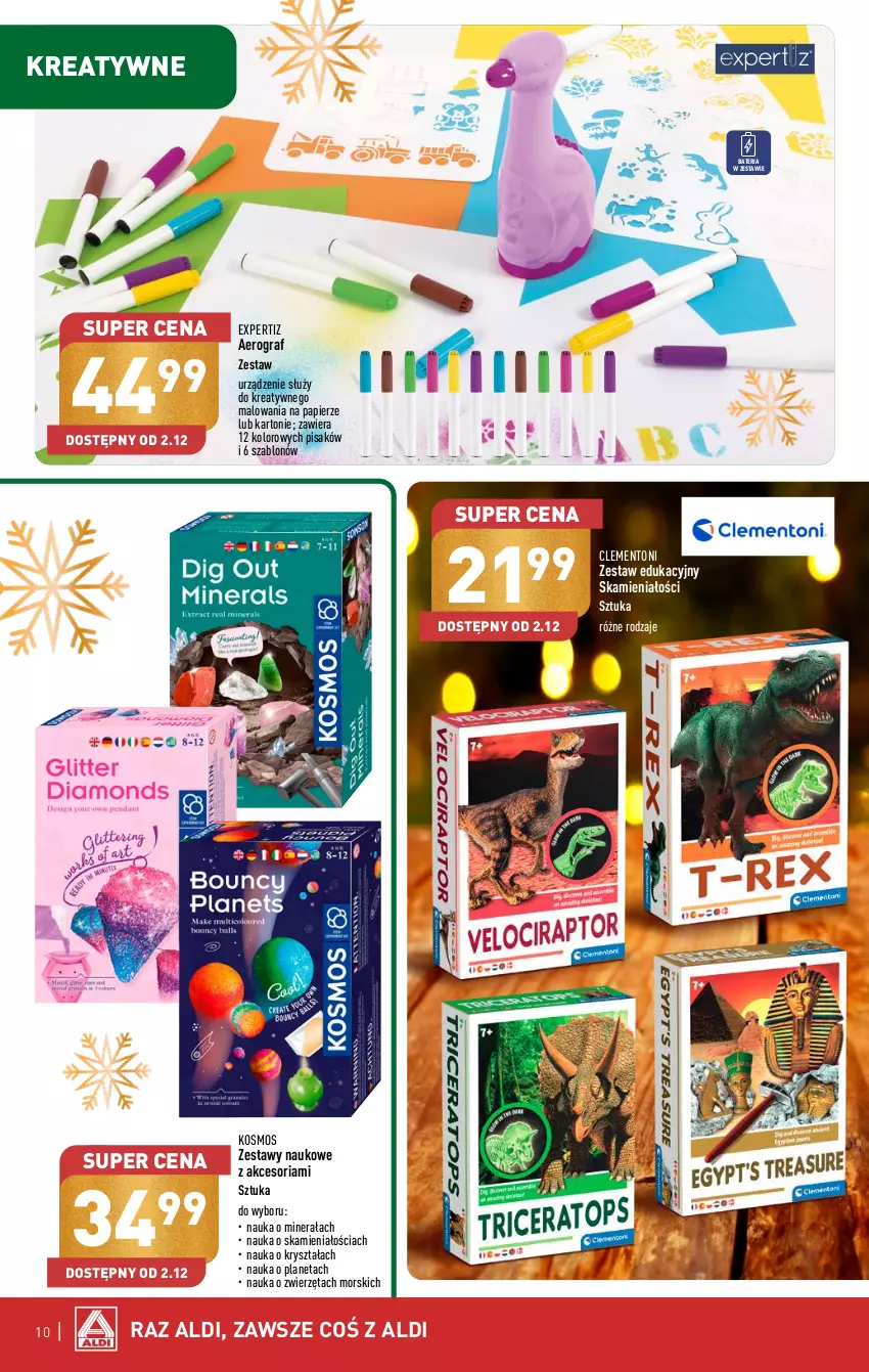 Gazetka promocyjna Aldi - Katalog z zabawkami - ważna 28.10 do 23.12.2023 - strona 10 - produkty: Bateria, Gra, Papier, Zwierzęta
