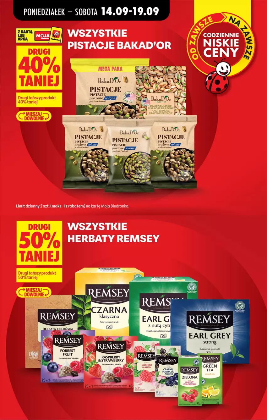 Gazetka promocyjna Biedronka - Od Poniedziałku - ważna 14.09 do 19.09.2026 - strona 11 - produkty: Pistacje