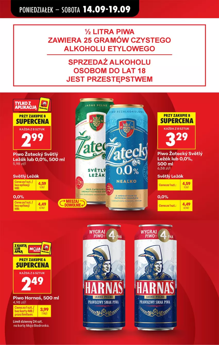 Gazetka promocyjna Biedronka - Od Poniedziałku - ważna 14.09 do 19.09.2026 - strona 15 - produkty: Fa, HP