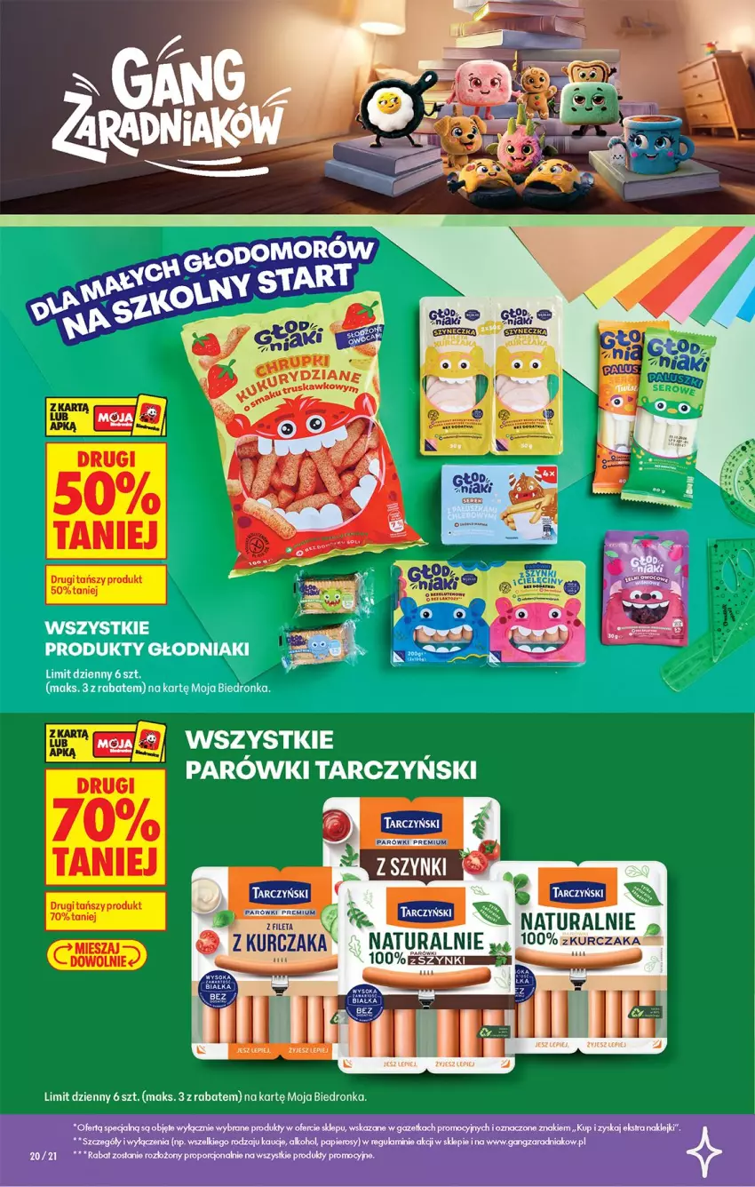 Gazetka promocyjna Biedronka - Od Poniedziałku - ważna 14.09 do 19.09.2026 - strona 26 - produkty: Klej, Kurczak, Papier, Parówki, Por, Tarczyński