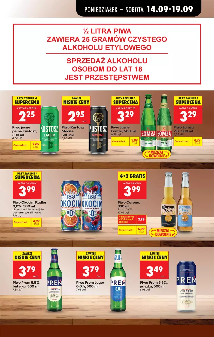 Gazetka promocyjna Biedronka - Od Poniedziałku - ważna 14.09 do 19.09.2026 - strona 79 - produkty: Gra, Piwo