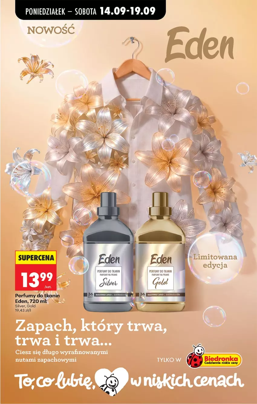 Gazetka promocyjna Biedronka - Od Poniedziałku - ważna 14.09 do 19.09.2026 - strona 92 - produkty: Perfum