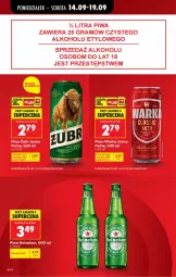 Gazetka promocyjna Biedronka - Od Poniedziałku - Gazetka - ważna od 19.09 do 19.09.2026 - strona 14 - produkty: Piwa, Piwo, Gra, Heineken, Warka, Fa