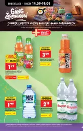 Gazetka promocyjna Biedronka - Od Poniedziałku - Gazetka - ważna od 19.09 do 19.09.2026 - strona 31 - produkty: Nałęczowianka, Sok, Por, Mus, Klej, Dada, Muszynianka, Szyna, Woda mineralna, Kubuś, Woda, Napój, Mięta