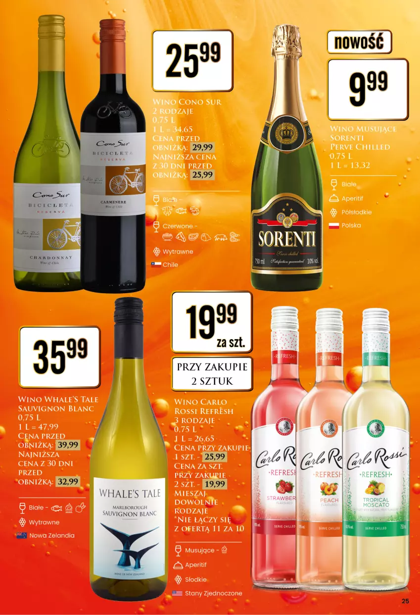 Gazetka promocyjna Dino - Katalog alkoholowy / marzec 2024 - ważna 25.03 do 30.03.2024 - strona 25 - produkty: Sauvignon Blanc, Tropical