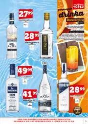 Gazetka promocyjna Topaz - Gazetka - Gazetka - ważna od 31.07 do 31.07.2025 - strona 5 - produkty: Sok pomarańczowy, Biały Bocian, Sok, Kaczka, Stek, Kawa, Wódka, Syrop, Wyborowa, Lanki, Olej