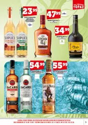 Gazetka promocyjna Topaz - Gazetka - Gazetka - ważna od 31.07 do 31.07.2025 - strona 7 - produkty: Pliska, Rum, Soplica, Bacardi, Stock, Napój, Brandy
