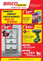 Gazetka promocyjna Bricomarche - Gazetka - Gazetka - ważna od 02.10 do 02.10.2021 - strona 1 - produkty: Super Benek, Cynk, Tarka, Regał, Wkręt, Wkrętarka, Bosch, Akumulator