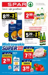 Gazetka promocyjna Spar - Spar - Gazetka - ważna od 15.07 do 15.07.2022 - strona 1 - produkty: Piwa, Piwo, Lubella, Makaron, Pur, Gra, Bell, Bella, Napój niegazowany, Napój