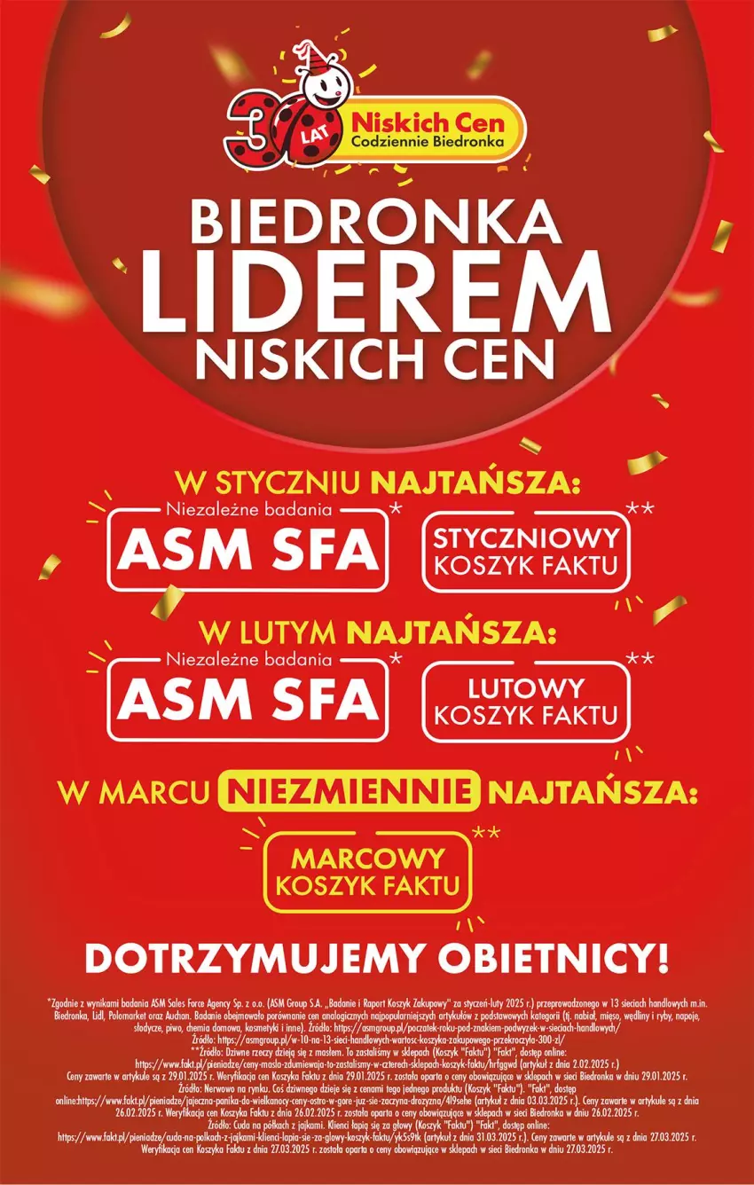 Gazetka promocyjna Biedronka - Od Poniedziałku - ważna 14.04 do 19.04.2025 - strona 4 - produkty: Fa, Kosz, Mięso, Napoje, Piwo, Półka, Por