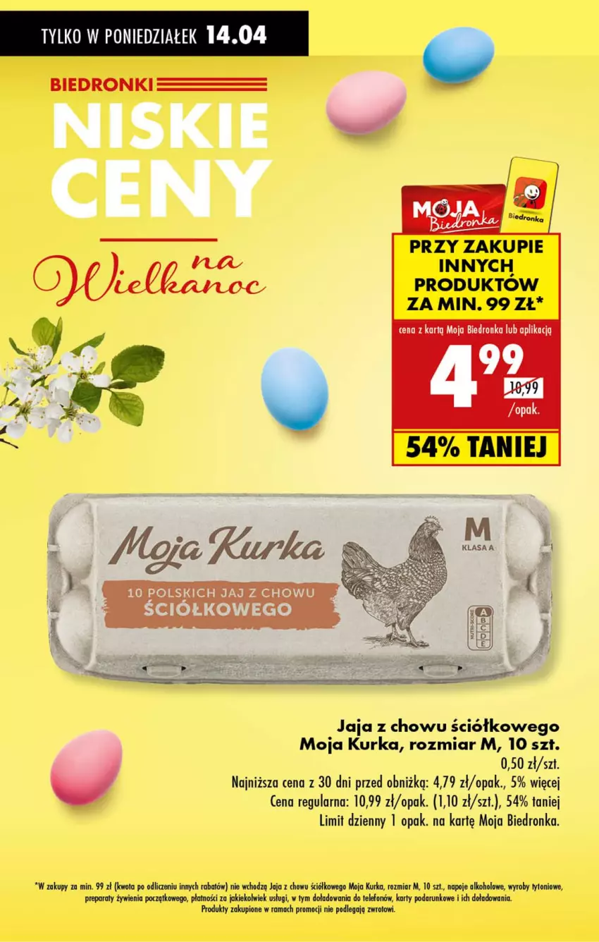 Gazetka promocyjna Biedronka - Od Poniedziałku - ważna 14.04 do 19.04.2025 - strona 7 - produkty: Jaja, Napoje, Rama, Telefon