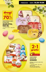 Gazetka promocyjna Biedronka - Od Poniedziałku - Gazetka - ważna od 19.04 do 19.04.2025 - strona 17 - produkty: Por, Gra, Lody, Kinder, Fa