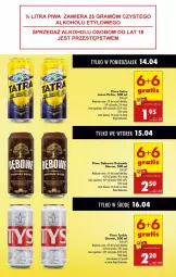 Gazetka promocyjna Biedronka - Od Poniedziałku - Gazetka - ważna od 19.04 do 19.04.2025 - strona 19 - produkty: Piwa, Piwo, Gra, Tyskie, Tatra