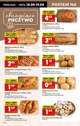 Gazetka promocyjna Biedronka - Od Poniedziałku - Gazetka - ważna od 19.04 do 19.04.2025 - strona 30 - produkty: Kosz, Croissant, Tera, Bagietka, Rogal, EPEE, Bagietka czosnkowa, Danio, Chleb, Gala, Bułka, Fa