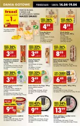 Gazetka promocyjna Biedronka - Od Poniedziałku - Gazetka - ważna od 19.04 do 19.04.2025 - strona 37 - produkty: Sałatka, Pierogi, Hummus, Ciasto francuskie, Ser, Por, Mus, O Bag, Kopytka, Sałatka warzywna, Sałat, Bagietka, Pizza, Bukiet, Flaki, Flaki wołowe, Szpinak, Lisner, Fa