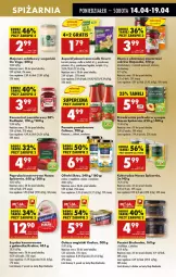 Gazetka promocyjna Biedronka - Od Poniedziałku - Gazetka - ważna od 19.04 do 19.04.2025 - strona 45 - produkty: Piec, Kurczak, Majonez, Koncentrat pomidorowy, Krakus, Ser, Por, Gra, Oliwki, Zupa, Papryka, Pasztet, Królik, Szynka konserwowa, Sałat, Szynka, Majonez sałatkowy, Mola, Syrop, Brzoskwinie, Pudliszki, Gala, Kukurydza, Knorr