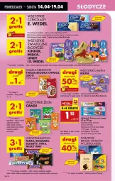 Gazetka promocyjna Biedronka - Od Poniedziałku - Gazetka - ważna od 19.04 do 19.04.2025 - strona 48 - produkty: Ciastka, Princessa, Ser, Por, Gra, BIC, Milky Way, Słodka Chwila, Wafelek, Bounty, Twix, Snickers, Mars, Baton, E. Wedel, Kinder, Lindt, Milka, Kokos, Fa