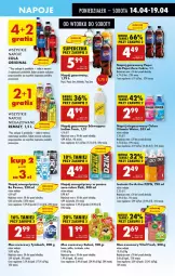 Gazetka promocyjna Biedronka - Od Poniedziałku - Gazetka - ważna od 19.04 do 19.04.2025 - strona 55 - produkty: Por, Mus, Gin, 7up, Napój energetyczny, Mirinda, Napoje, Pepsi, Schweppes, Napój gazowany, Tymbark, Oshee, Kubuś, Napój niegazowany, Arbuz, Napój