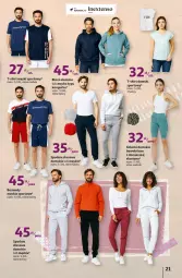 Gazetka promocyjna Auchan - Gazetka Rewelacje na Dzień Kobiet Hipermarket Auchan - Gazetka - ważna od 08.03 do 08.03.2023 - strona 21 - produkty: Por, Bermudy, T-shirt, Dres, Sport, Spodnie, Bluza, Spodnie dresowe