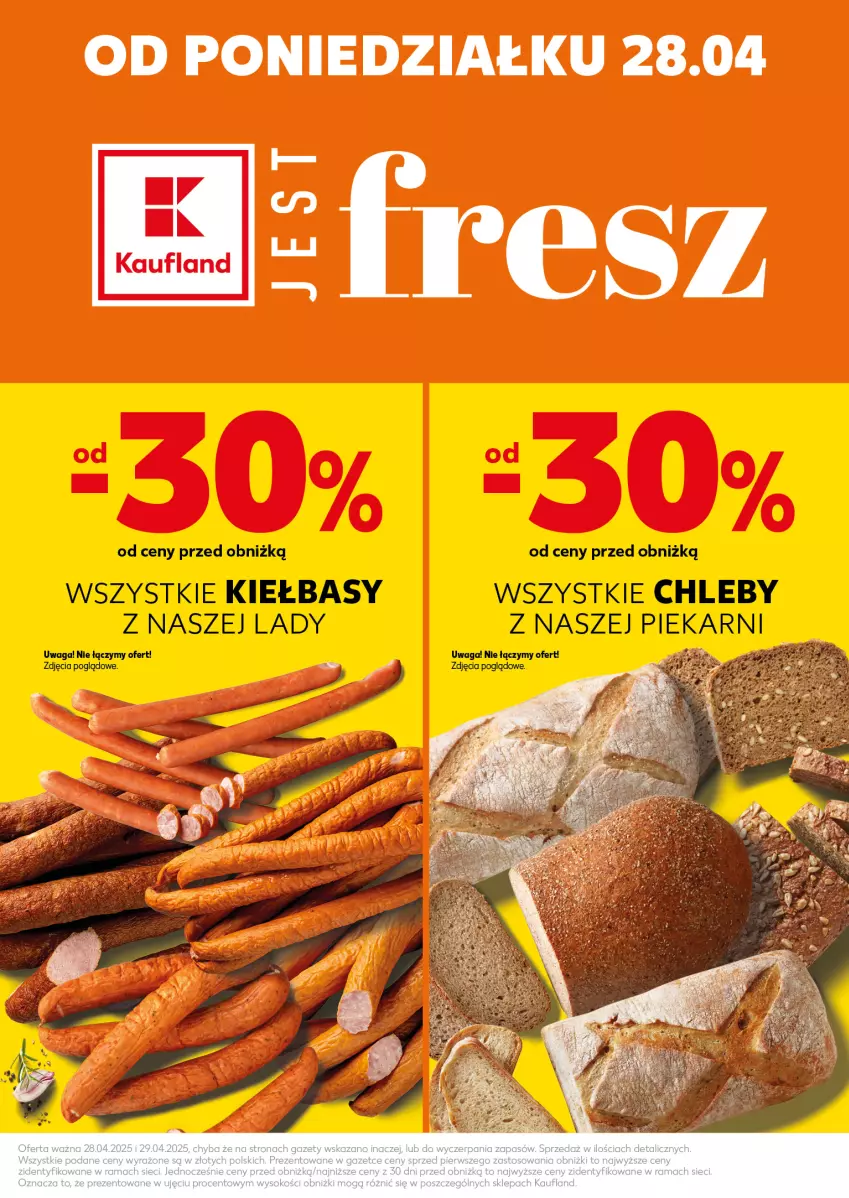 Gazetka promocyjna Kaufland - Mocny Start - ważna 28.04 do 29.04.2025 - strona 3 - produkty: Chleb, Waga