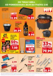 Gazetka promocyjna Kaufland - Mocny Start - Gazetka - ważna od 29.04 do 29.04.2025 - strona 27 - produkty: Piwa, Piec, Koc, Gra, BIC, Węgiel drzewny, Szczotka, Zapalarka, Taca, Szczypce, Wiadro, Szklanka, Grill, Brykiet drzewny