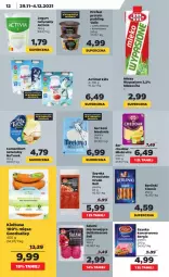 Gazetka promocyjna Netto - Gazetka spożywcza - Gazetka - ważna od 04.12 do 04.12.2021 - strona 12 - produkty: Jogurt naturalny, Cheddar, Ser, Salami, Bell, Jogurt, Prosciutto, Mlekovita, Actimel, Activia, Szynka konserwowa, Szynka, Camembert, Ser kozi, Pudding, NaTurek, Kiełbasa, Berlinki, Mleko