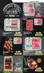 Gazetka promocyjna Netto - Gazetka spożywcza - Gazetka - ważna od 04.12 do 04.12.2021 - strona 5 - produkty: Mięso mielone, Tatar wołowy, Karkówka wieprzowa, Boczek, Kiełbasa biała, Mięso na gulasz, Kiełbasa, Mięso, Boczek wieprzowy