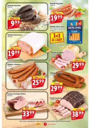 Gazetka promocyjna Prim Market - Gazetka - ważna od 18.03 do 18.03.2026 - strona 2 - produkty: Piec, Krakus, Ser, Ryż, Gry, Gra, Pekpol, Parówki, Szynka, Kaszanka, Kasza, Kiełbasa, Berlinki, Kiełbasa schabowa