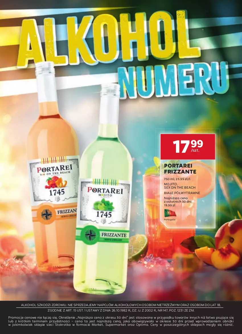 Gazetka promocyjna Stokrotka - W dobrym smaku - Market - ważna 22.05 do 16.06.2025 - strona 7 - produkty: Optima, Por
