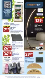 Gazetka promocyjna Aldi - Zaplanuj zakupy wcześniej - Gazetka - ważna od 03.09 do 03.09.2022 - strona 13 - produkty: Top, Por, Wycieraczka, Chodnik, O nas, Pasek, LANA, Clogsy, Lampa, Kokos
