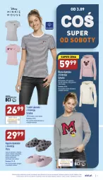Gazetka promocyjna Aldi - Zaplanuj zakupy wcześniej - Gazetka - ważna od 03.09 do 03.09.2022 - strona 7 - produkty: Kapcie, T-shirt, Wełna, Bluza