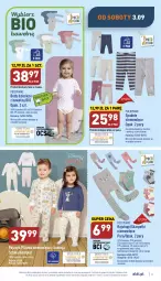 Gazetka promocyjna Aldi - Zaplanuj zakupy wcześniej - Gazetka - ważna od 03.09 do 03.09.2022 - strona 9 - produkty: Top, Body, Karp, Rajstopy, Skarpetki, Pajac, Wełna, Dzieci, Spodnie, Pocopiano, Piżama