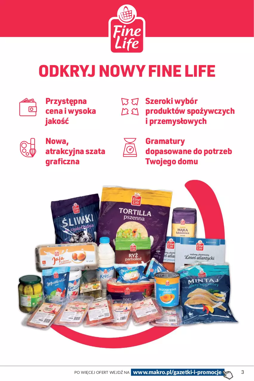 Gazetka promocyjna Makro - [Oferta promocyjna] Artykuły spożywcze i przemysłowe - ważna 19.04 do 02.05.2022 - strona 3 - produkty: Gra, Rama, Sok