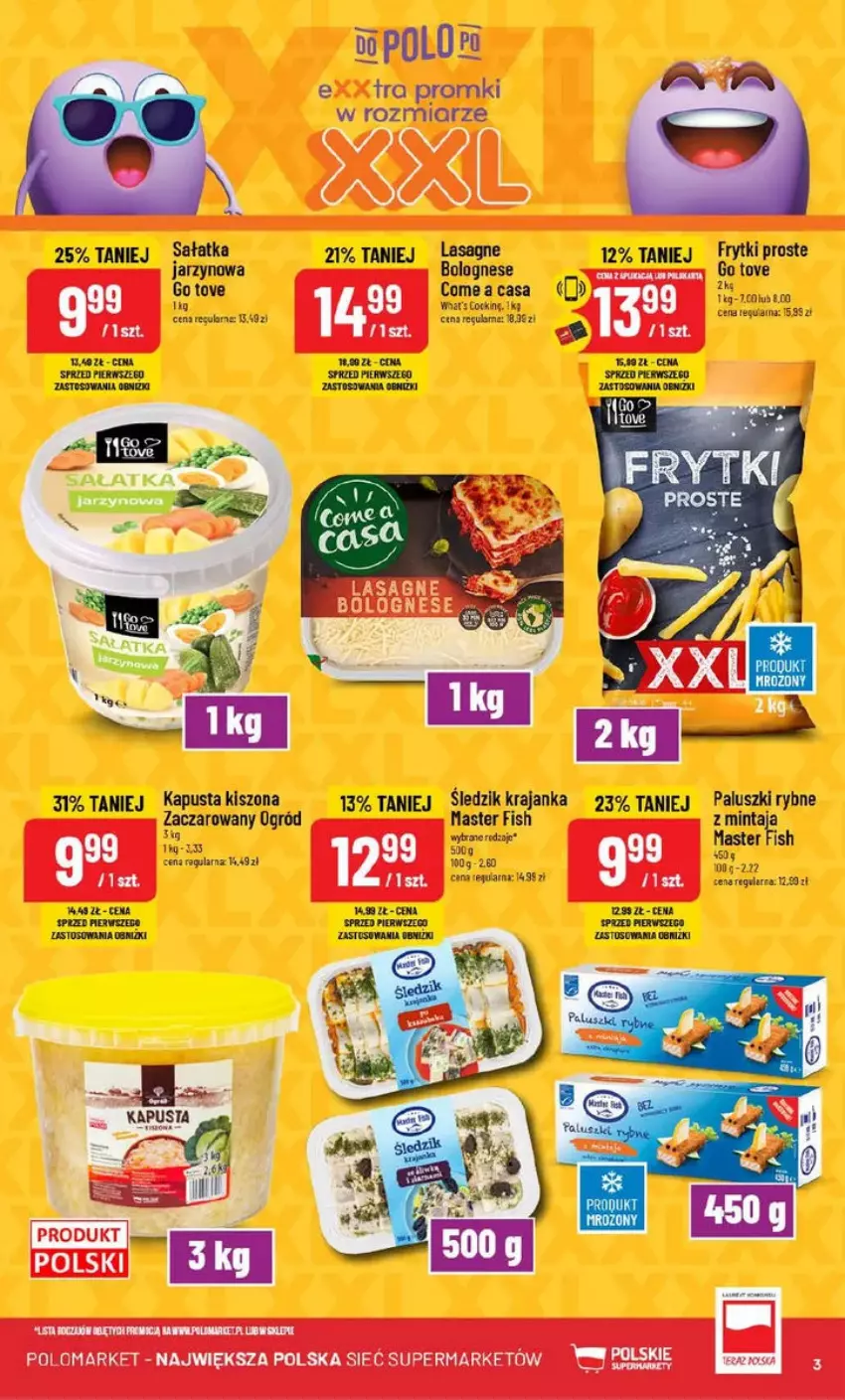 Gazetka promocyjna PoloMarket - ważna 05.02 do 11.02.2025 - strona 23 - produkty: Fa, Frytki, Lasagne, Ogród, Paluszki rybne