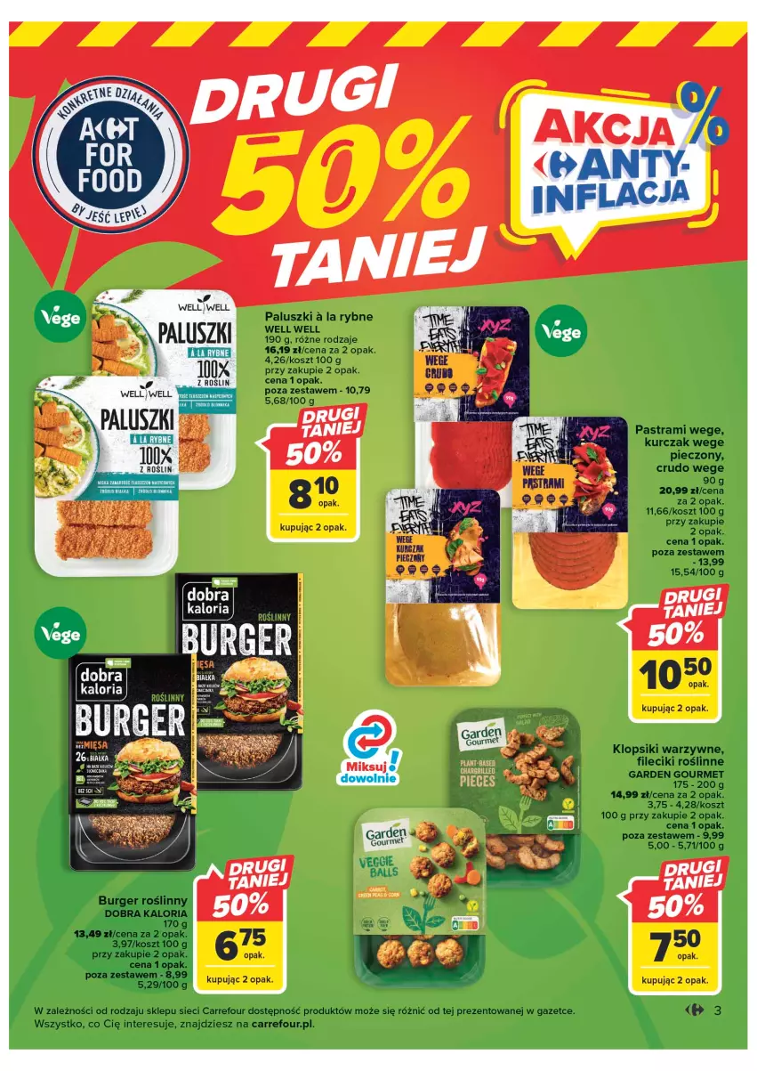 Gazetka promocyjna Carrefour - Gazetka Carrefour - ważna 10.01 do 21.01.2023 - strona 3 - produkty: Burger