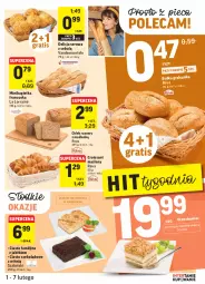 Gazetka promocyjna Intermarche - Gazetka promocyjna - Gazetka - ważna od 07.02 do 07.02.2022 - strona 13 - produkty: Piec, Ser, Gra, Delicja serowa, Ciasto czekoladowe, Croissant, Bagietka, Bułka grahamka, Chleb, Bułka, Fa