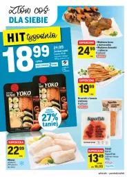 Gazetka promocyjna Intermarche - Gazetka promocyjna - Gazetka - ważna od 07.02 do 07.02.2022 - strona 20 - produkty: Sos, Tusz, Sushi, Mintaj, Lazur, Brzuszki z łososia