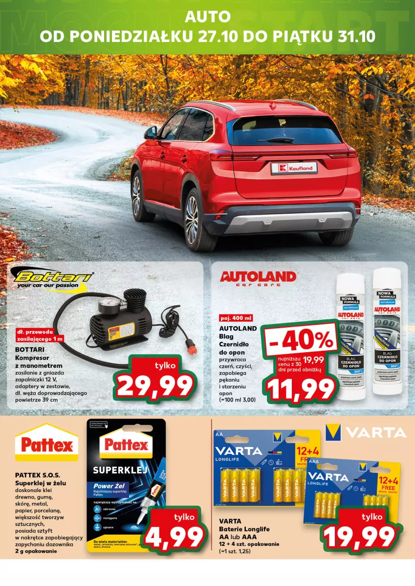 Gazetka promocyjna Kaufland - Kaufland - ważna 23.10 do 28.10.2025 - strona 16 - produkty: Blag, Dozownik, Gin, Klej, Kompresor, Papier, Por, Silan, Varta