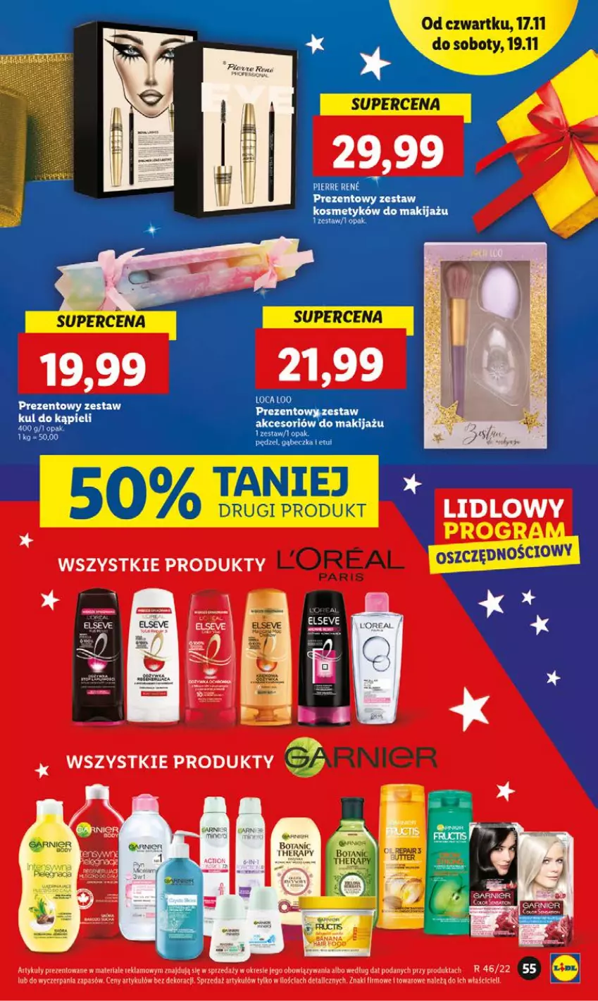 Gazetka promocyjna Lidl - GAZETKA - ważna 17.11 do 19.11.2022 - strona 55 - produkty: Makijaż